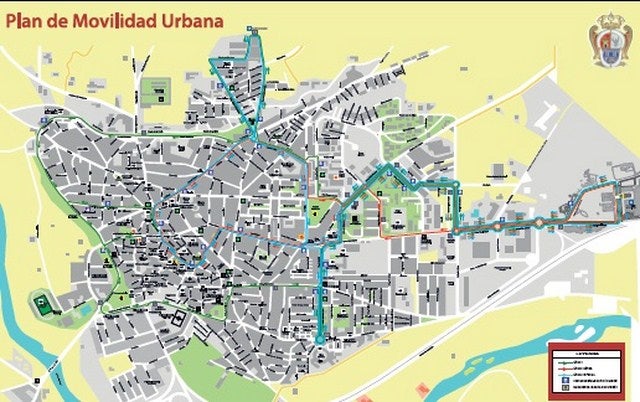 Horarios e itinerarios del nuevo servicio de transporte urbano