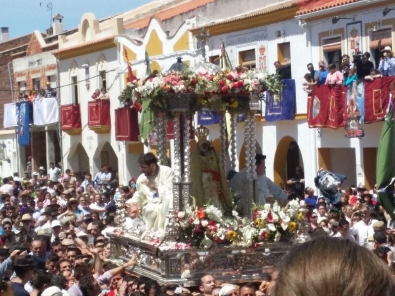 Radiante recibimiento a La Morenita