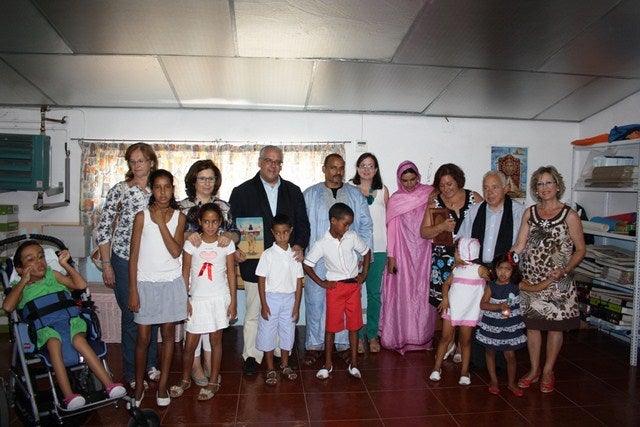 Tres niños saharauis  con discapacidad disfrutan de unas vacaciones en paz
