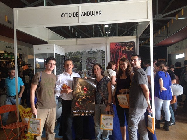 Andújar se promociona con éxito como destino turístico en la Feria del Lechón Ibérico de Cardeña