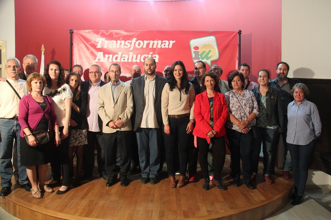 Izquierda Unida muestra su lista para las municipales destacando juventud y ecologismo