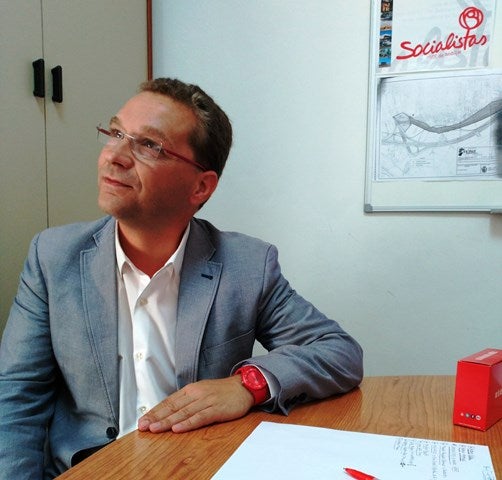 Paco Huertas, candidato del PSOE a la alcaldía de Andújar: "Hemos hablado con PA e IU, porque una de las posibilidades es el pacto"