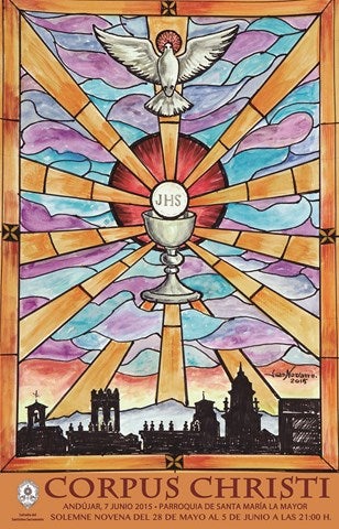 La cofradía del Santísimo celebra la novena en honor al Corpus Christi