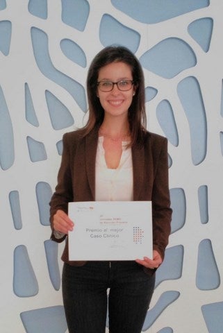 La facultativa del centro de salud Puerta de Madrid, Alba Chiquero, gana el premio al mejor caso clínico de Médicos de Familia