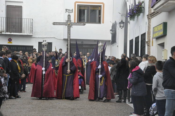 El Cristo de los Méndez si realizó su estación de penitencia del Jueves Santo