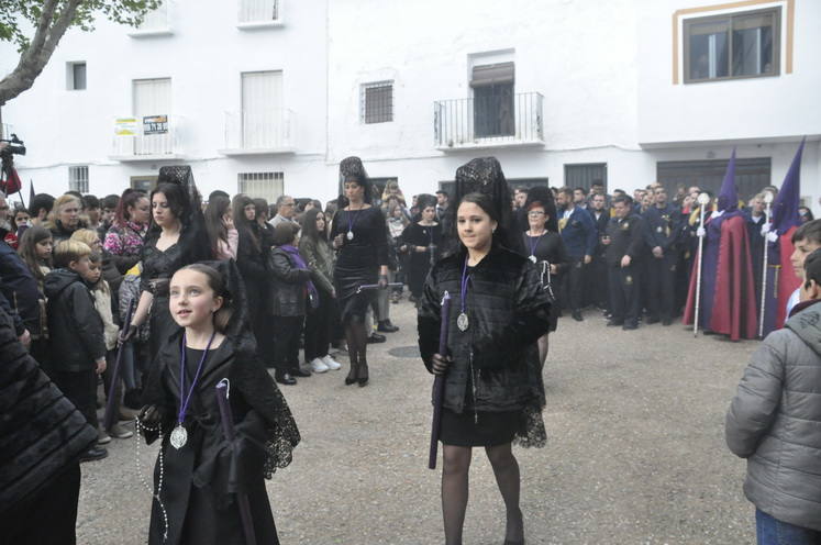 El Cristo de los Méndez si realizó su estación de penitencia del Jueves Santo