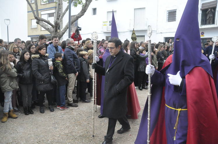 El Cristo de los Méndez si realizó su estación de penitencia del Jueves Santo