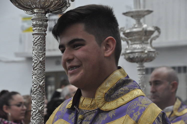 El Cristo de los Méndez si realizó su estación de penitencia del Jueves Santo