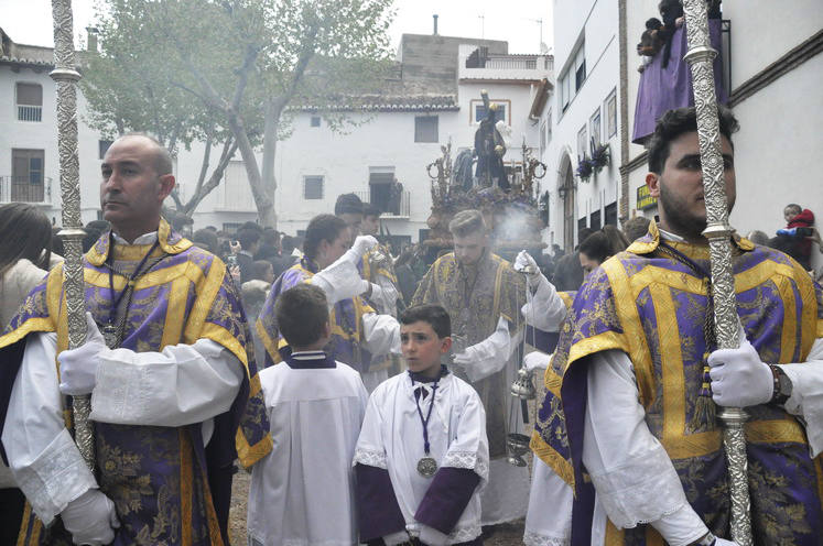 El Cristo de los Méndez si realizó su estación de penitencia del Jueves Santo