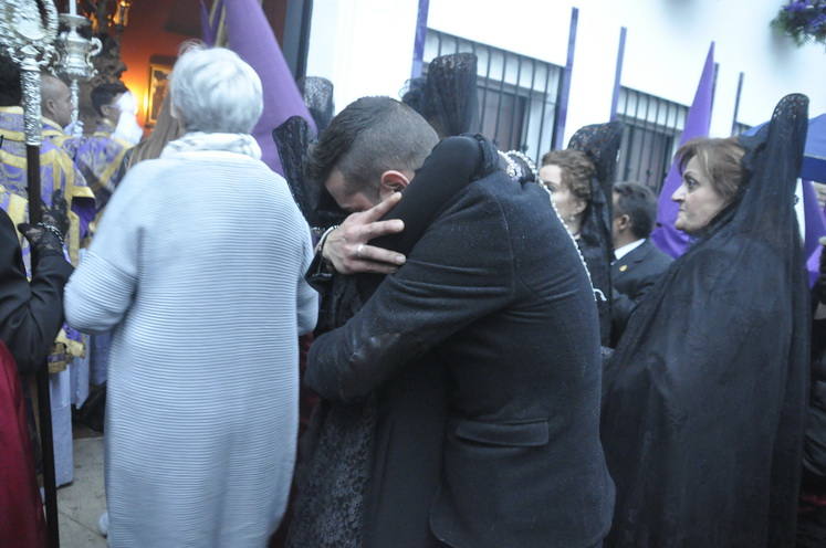 El Cristo de los Méndez si realizó su estación de penitencia del Jueves Santo