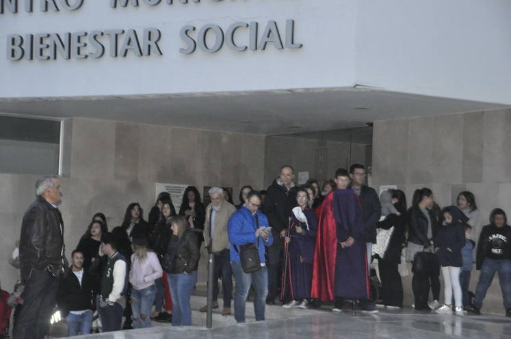 El Cristo de los Méndez si realizó su estación de penitencia del Jueves Santo
