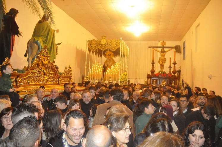 El Cristo de los Méndez si realizó su estación de penitencia del Jueves Santo