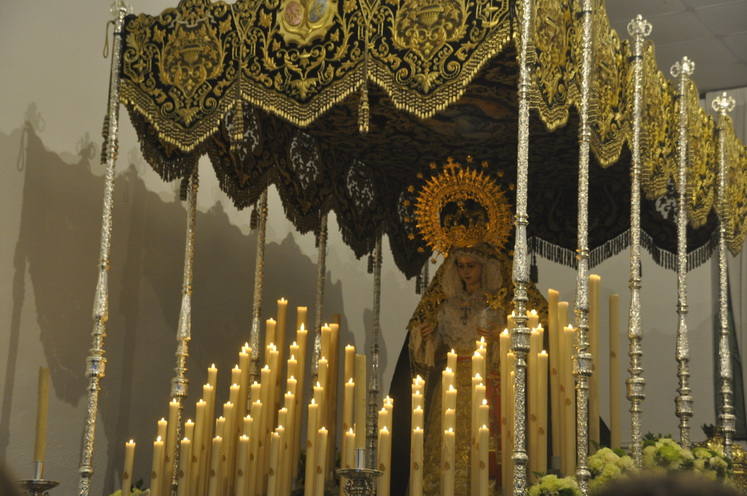El Cristo de los Méndez si realizó su estación de penitencia del Jueves Santo