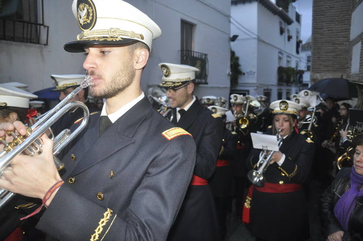 El Cristo de los Méndez si realizó su estación de penitencia del Jueves Santo