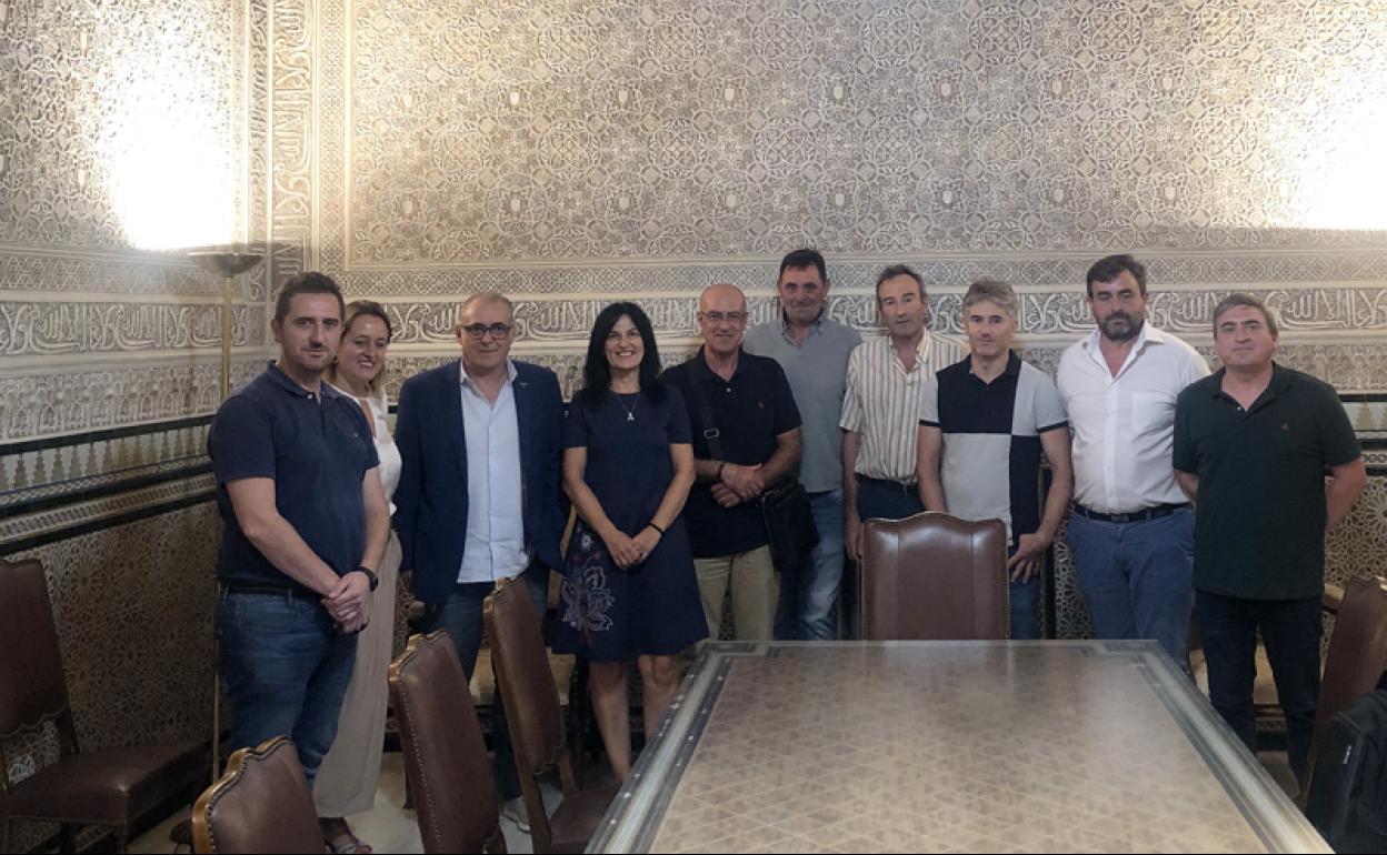 Reunión del presidente CHG con comunidades de regantes de la comarca de Baza
