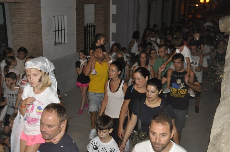 Los niños de Baza disfrutan en la mañana de este viernes del Cascamorras Infantil. 