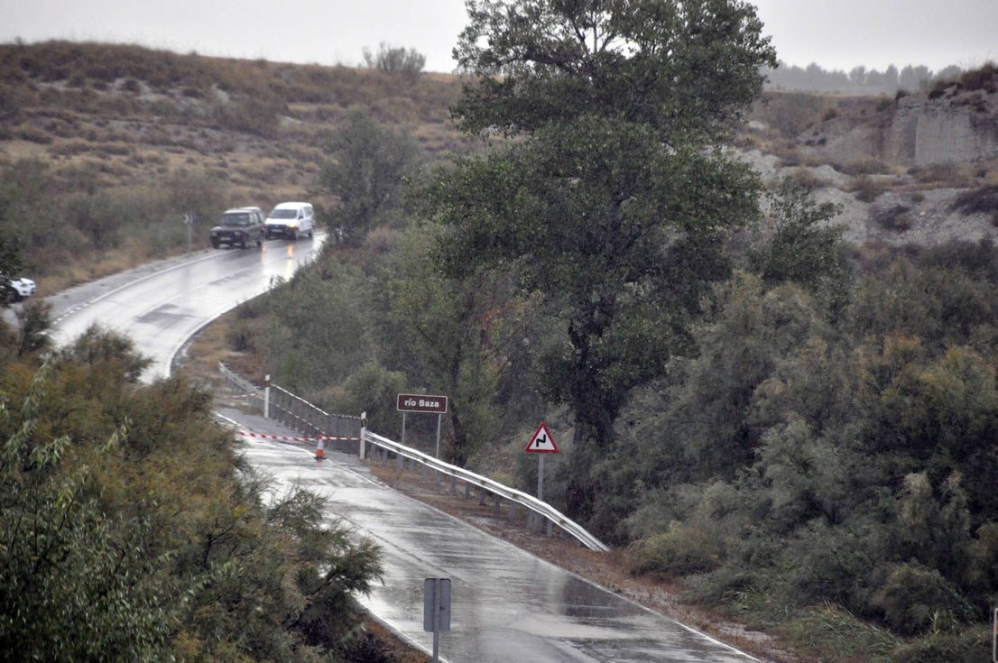 Baza registra numerosas incidencias durante el temporal