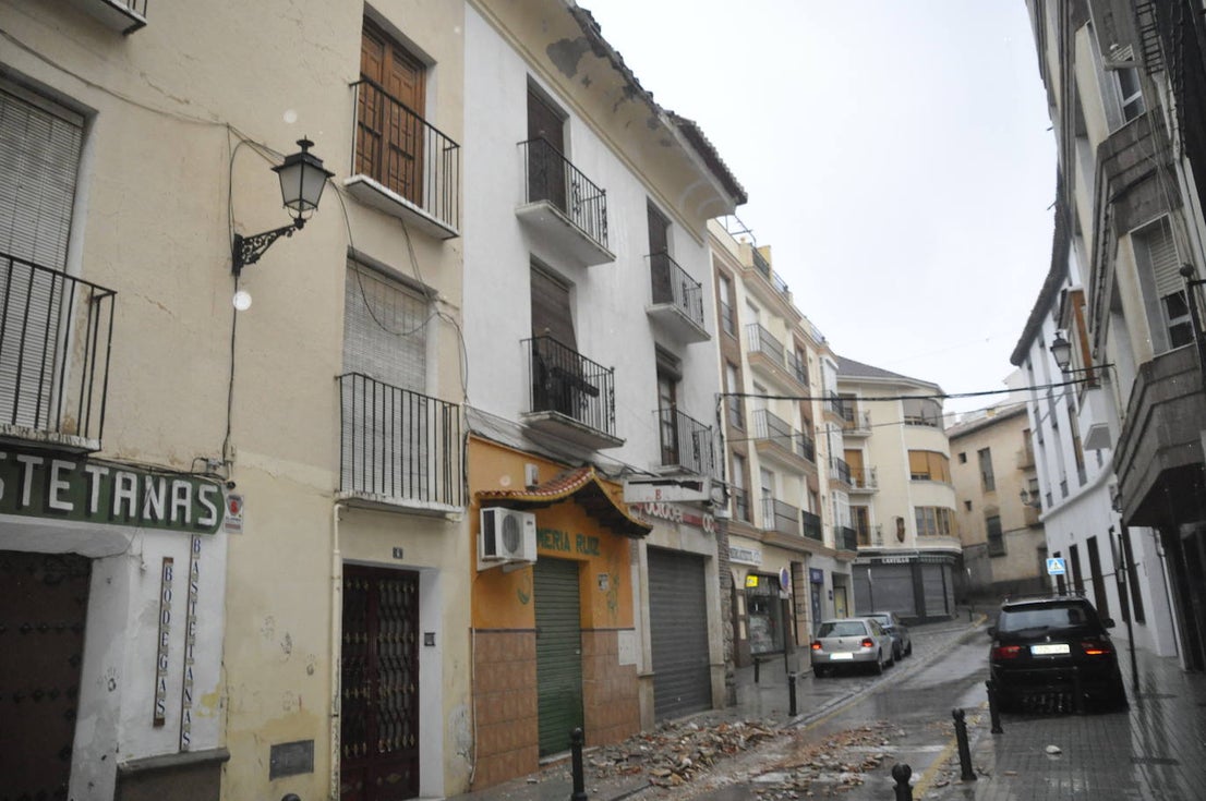 Baza registra numerosas incidencias durante el temporal