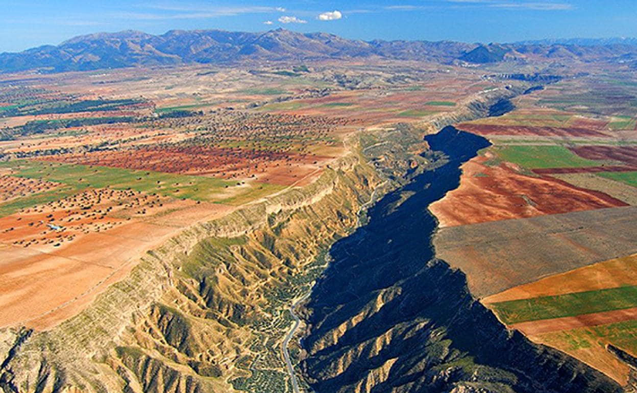 Una imagen del Geoparque de Granada 