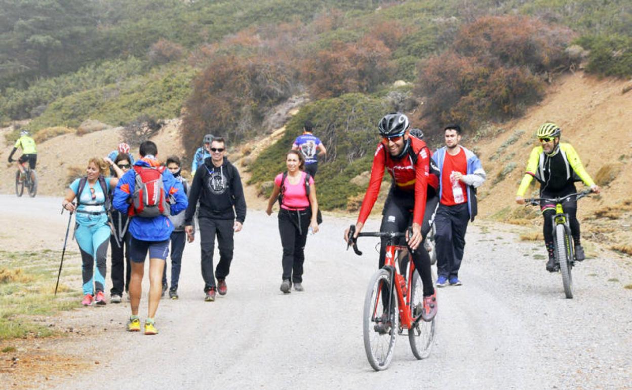 David Valero en la 30 edición de la Subida a la Sierra de Baza 