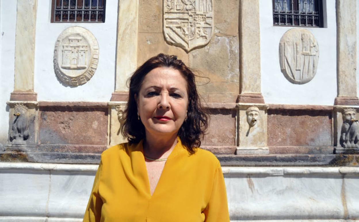 Maria Luisa Velázquez de Castro, portavoz del PP. 