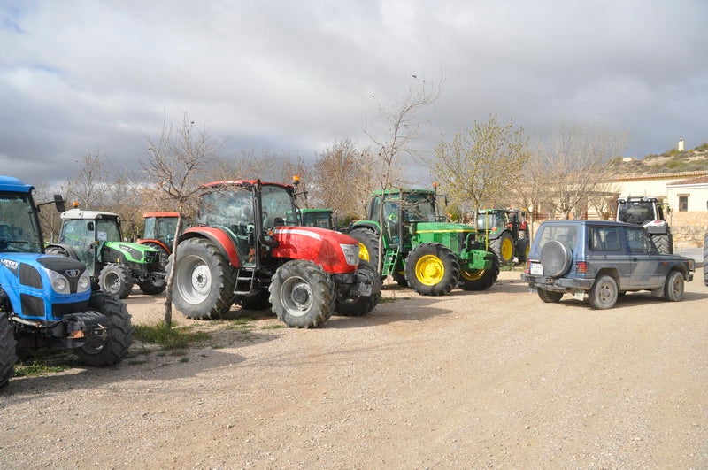 Decenas de tractores marcharon en el norte de la provincia.