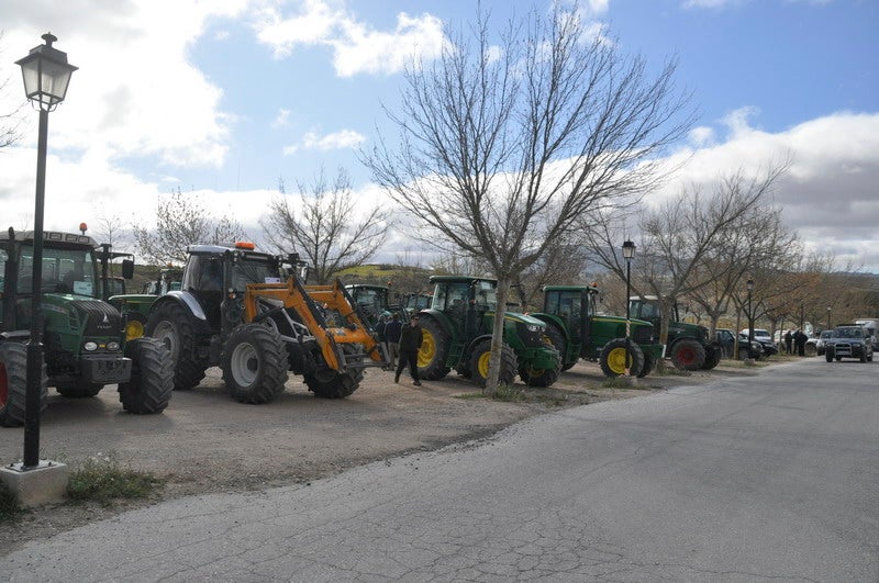 Decenas de tractores marcharon en el norte de la provincia.