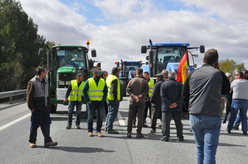 Decenas de tractores marcharon en el norte de la provincia.