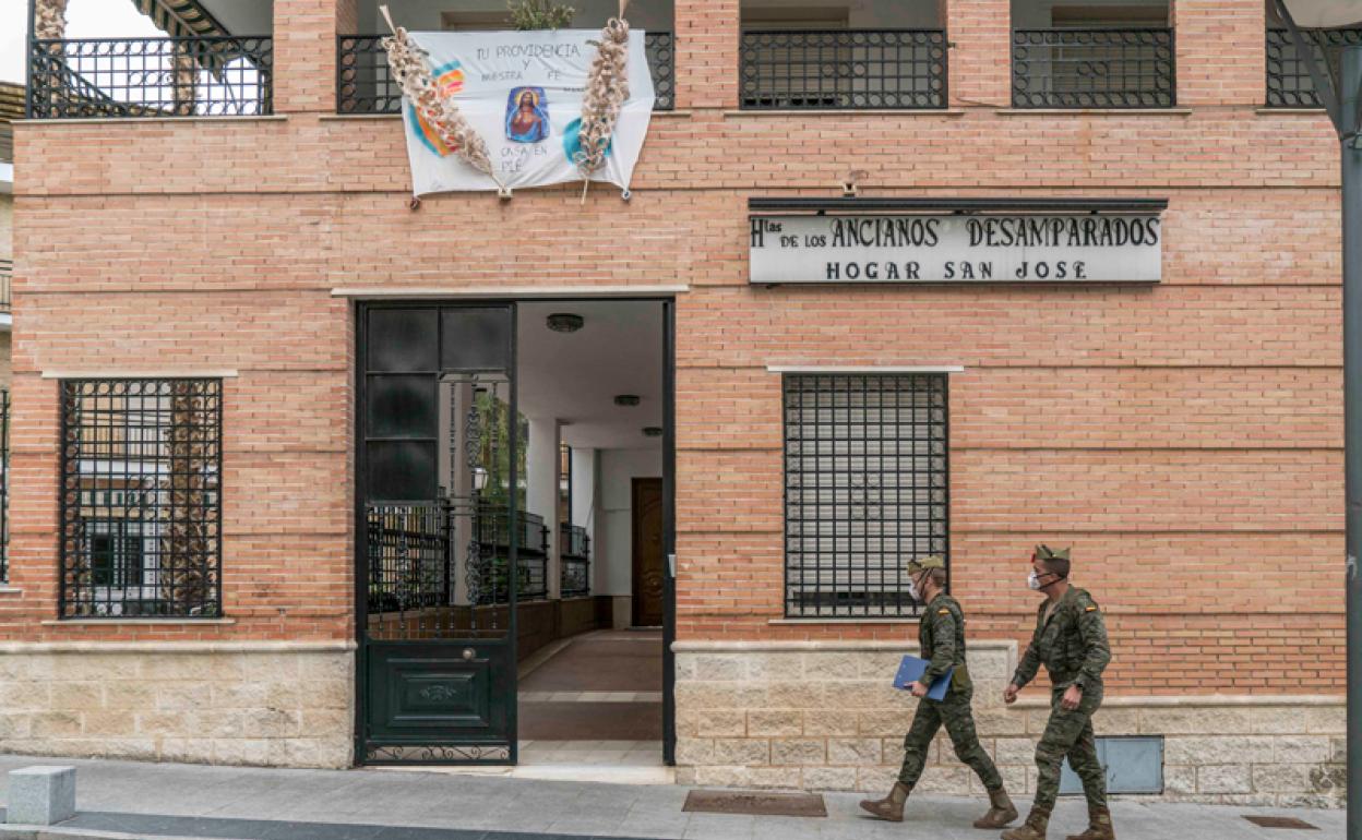 Patrullando junto al Hogar San José 