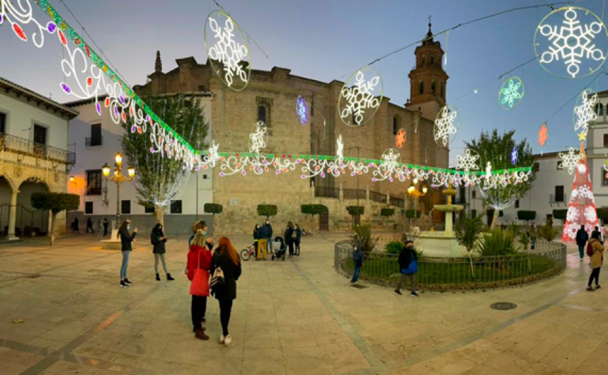Plaza Mayor iluminación navideña 2020 