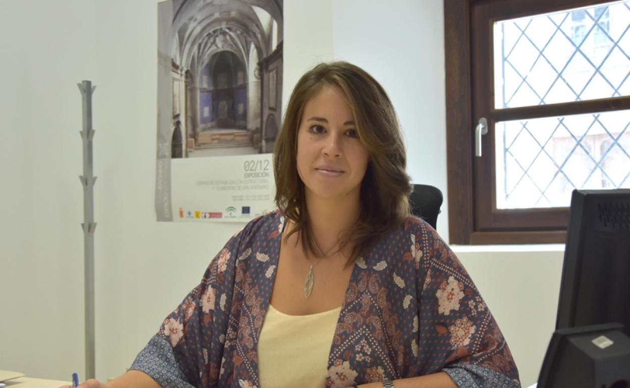 Gemma Pérez Castaño, concejala Patrimonio y Centro Histórico del Ayuntamiento de Baza