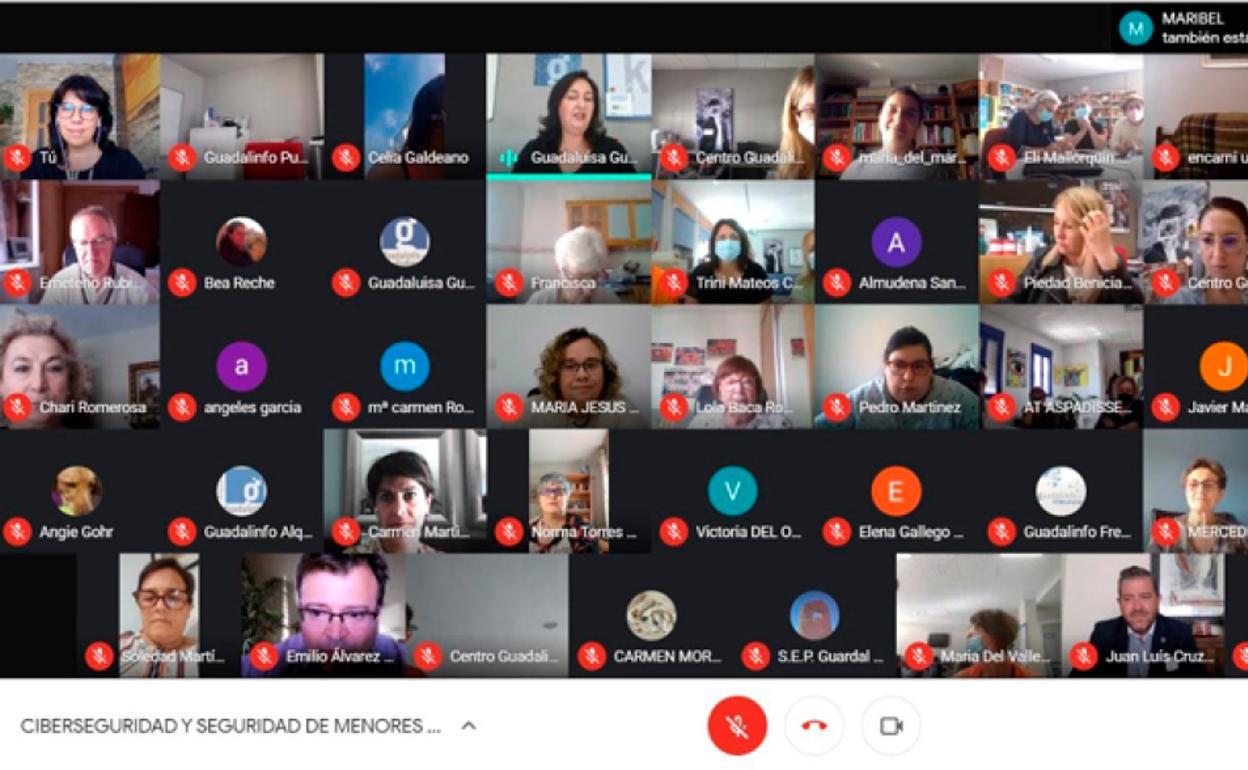 Algunas de las personas participantes en las jornadas