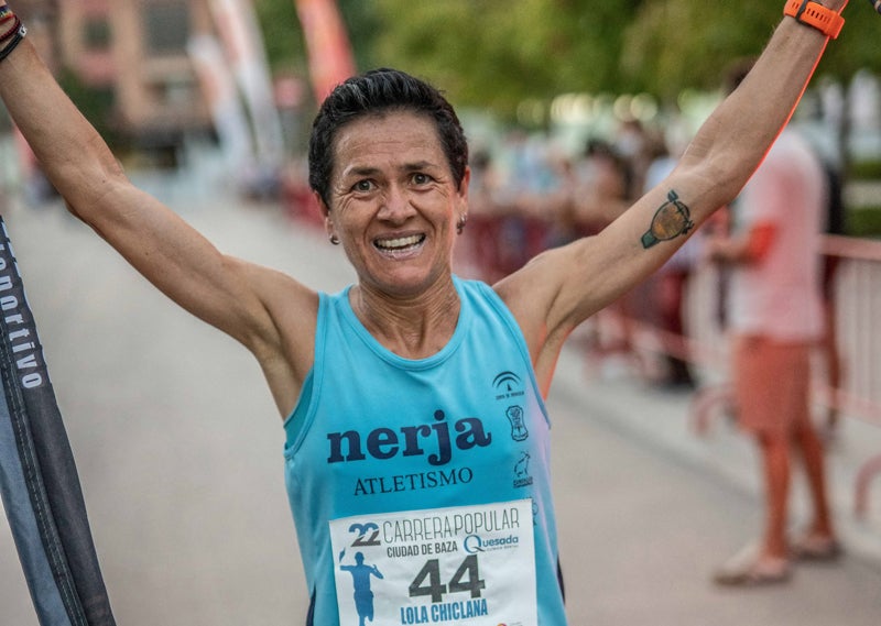 Lola Chiclana y Mohamed García López ganan la XXII Carrera Popular 'Ciudad de Baza'