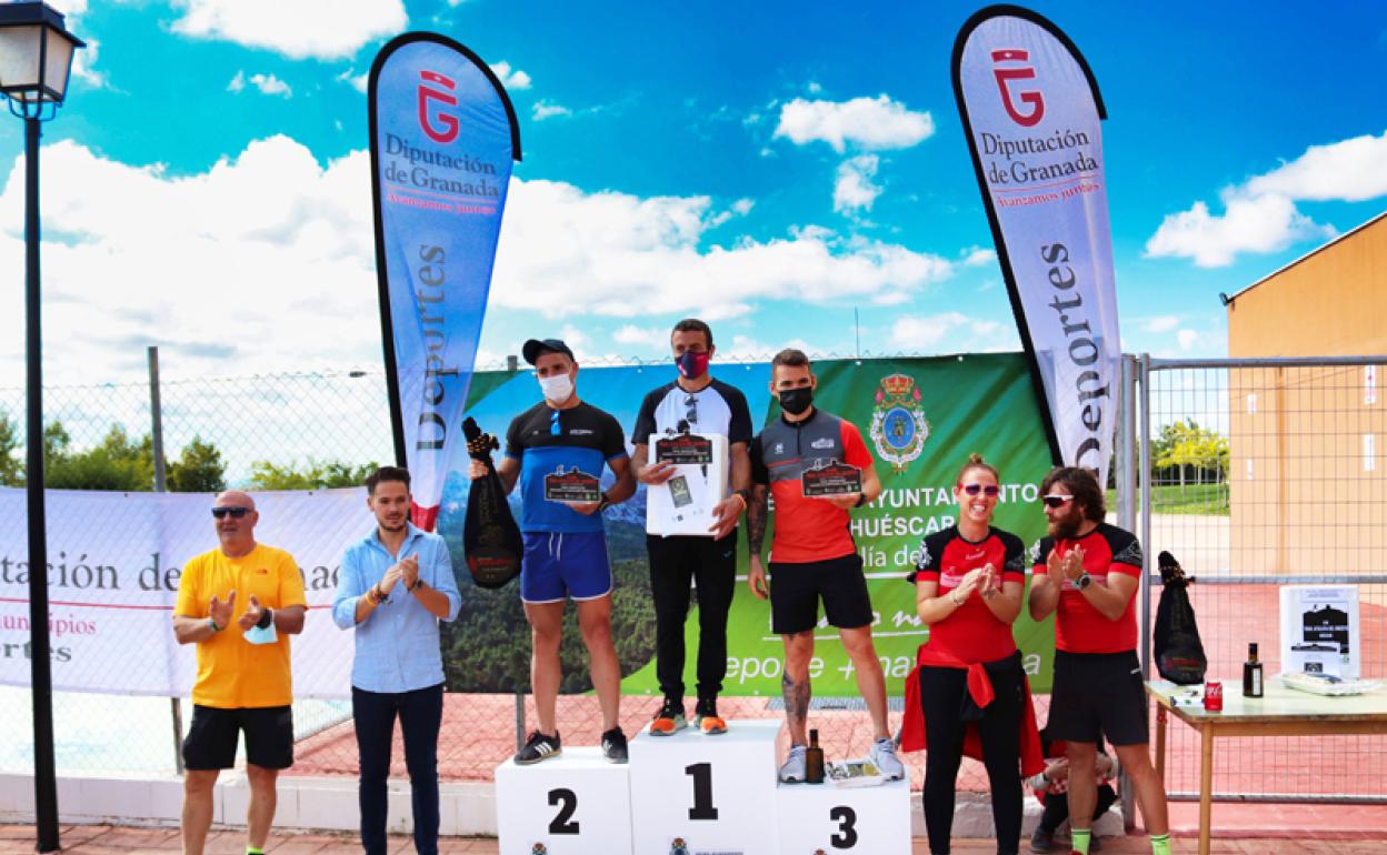 Serafín Gómez y Lourdes Heredia ganadores del Trail Atalaya del Muerto de Huéscar