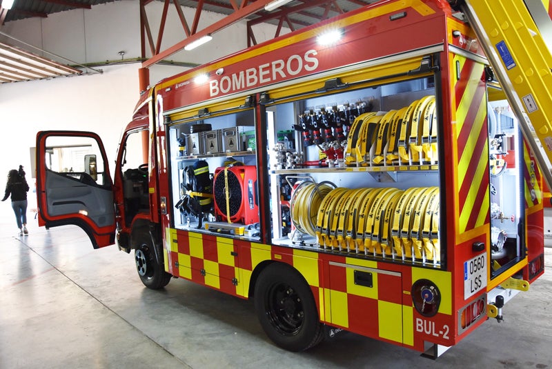 Nueva Bomba Urbana Ligera para el Parque de Bomberos de Baza 