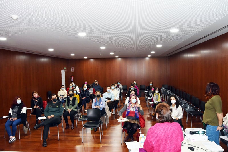 Asistentes al curso celebrado en Baza 