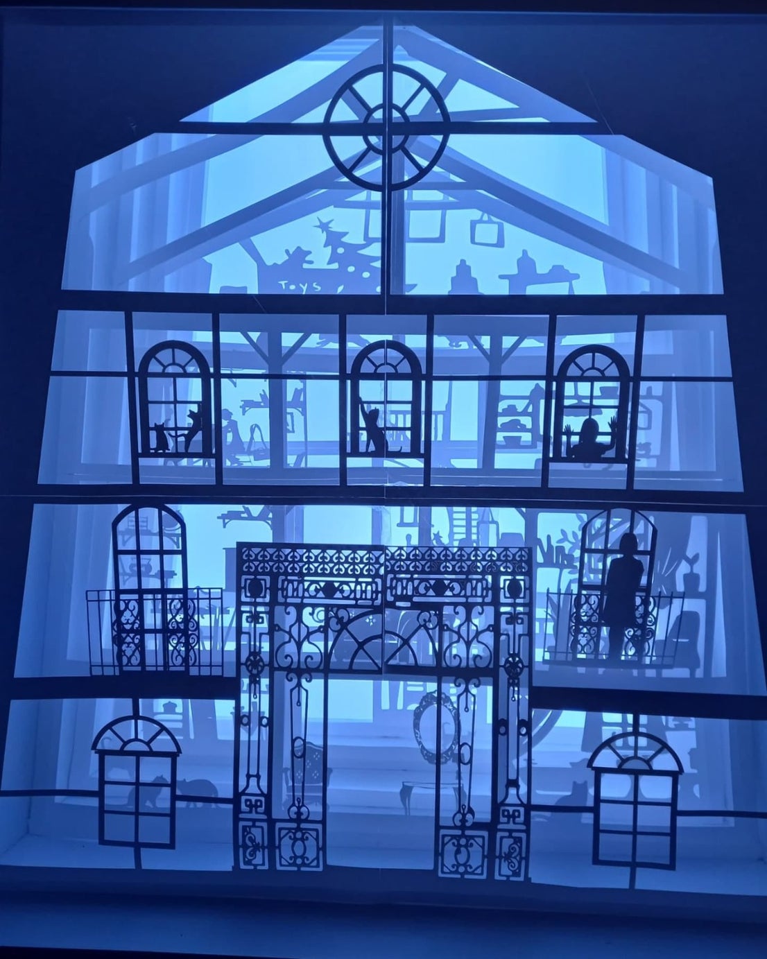 El árbol de Navidad de la Escuela de Arte de Huéscar