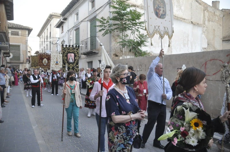 La primera romería tras la pandemia entusiasma a los habitantes del norte granadino.