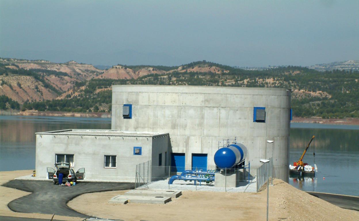 Estación de bombero del trasvase Negrattín -Almanzora 