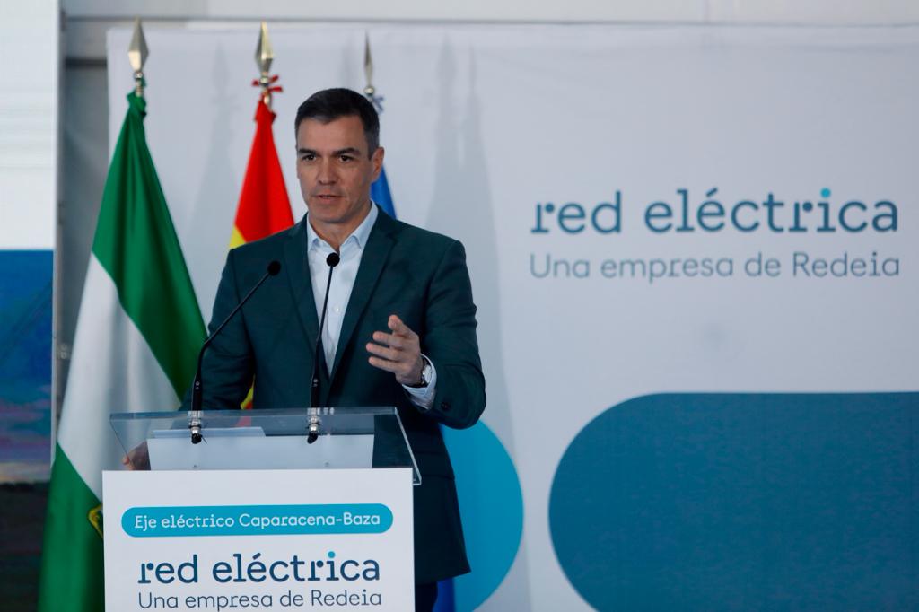 Inauguración de la estación eléctrica entre Caparacena y Baza