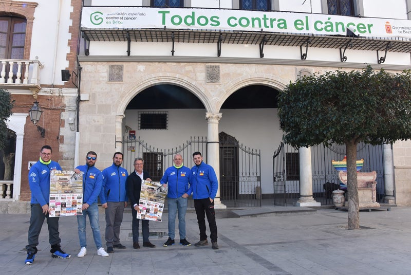 Presentación del evento en la Plaza Mayor de Baza