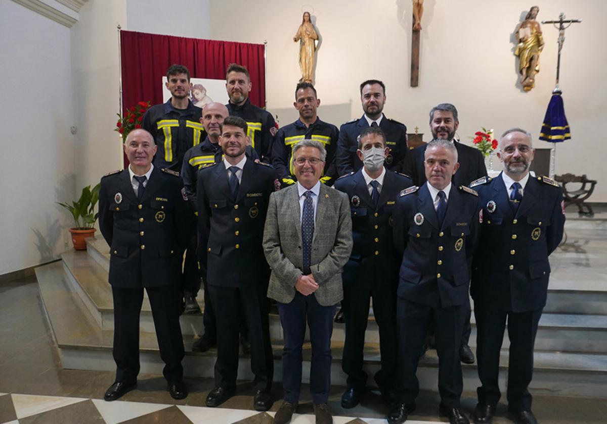 Los Bomberos de Baza celebran la festividad de su patrón