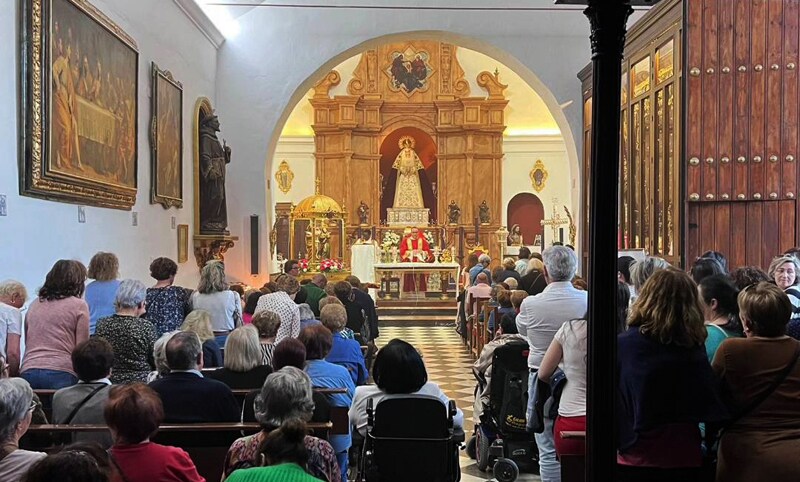 las Santas Alodía y Nunilón en la ermita de la Virgen de la Soledad de Huéscar