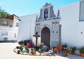 Cruz ganadora primer premio, barrio Salazar