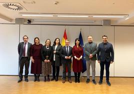 Asistentes a la reunión del mes de diciembre en Madrd