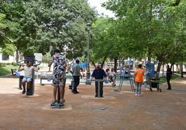 Utilizando los nuevos equipamientos