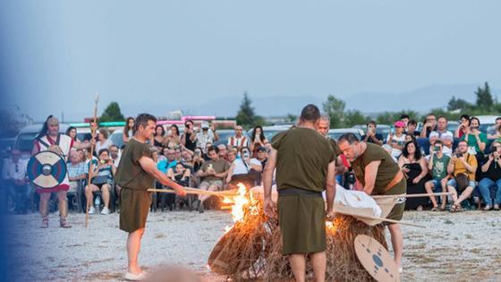 Con el acto de la cremación finalizaron las actividades de la Semana de la Dama de Baza