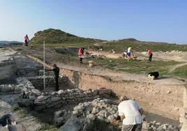 Excavaciones en Cerro del Real en Galera