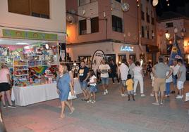 Ambiente en la Plaza Serrano