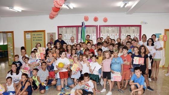 La Escuela de Verano finaliza con la visita del Cascamorras de Honor